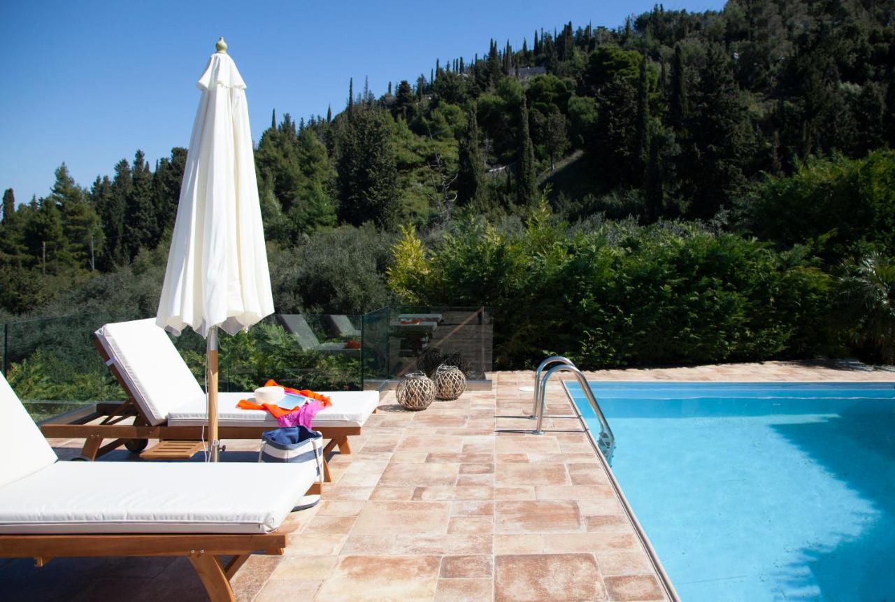 Villa Casa Azul With Private Pool Áyios Nikítas Exterior foto